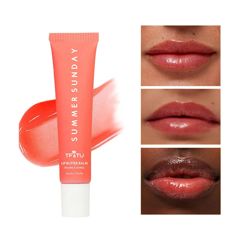 Summer Lip Moisturizing Lip Balm Care 15Ml Lip Balm Smoothing Lip Lines Lasting Nourishment for Women Daily Care Makeup Lipcare