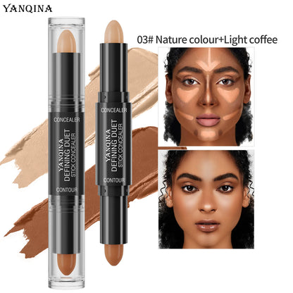 Face Foundation Concealer Pen Long Lasting Dark Circles Corrector Contour Stick Cosmetic Makeup Tools