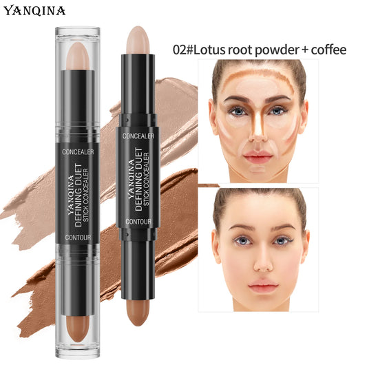 Face Foundation Concealer Pen Long Lasting Dark Circles Corrector Contour Stick Cosmetic Makeup Tools